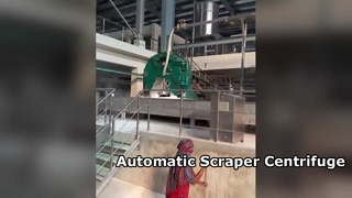 High-Efficiency Automatic Scraper Centrifuge