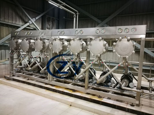 Starch Milk Refining Tapioca Starch Machine Hydrocyclone Counter Current Washing