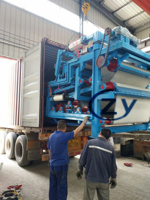 Silver White Cassava Starch Processing Machine With Stainless Steel 304 Cassava Fiber Press Machine