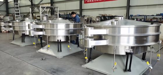 ZY2000 Rotary Vibrating Screen For Powder Granule Sieving SS304