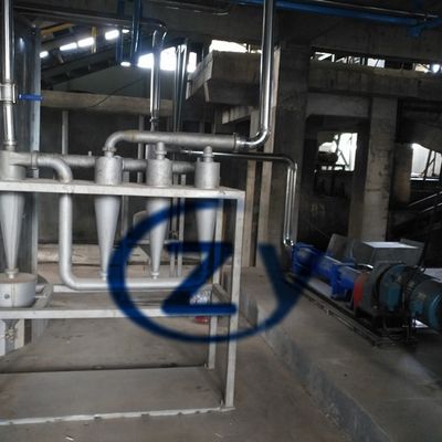 2000kg/H Cassava Starch Processing Machine With Crushing Separating Technics