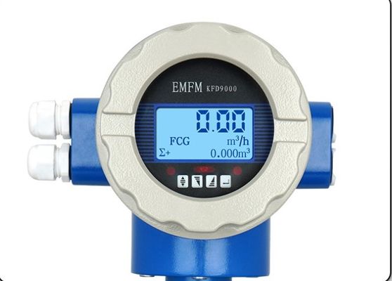 Pressure Range 0-0.6mpa Electromagnetic Type Flow Meter IP65