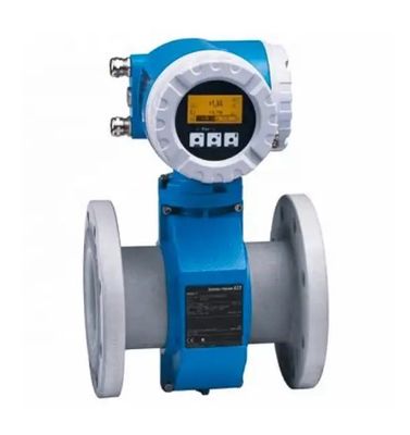 LCD Display Electromagnetic Digital Flow Meter Temperature Range 0-80c Online Control