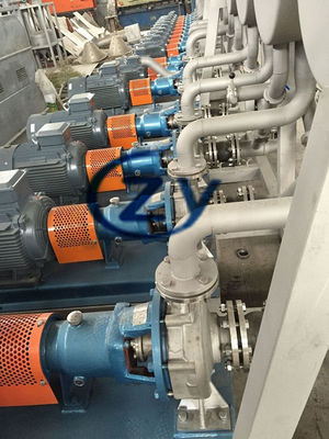 Head Centrifugal Pump Gearbox Vertical Mounting 3600 RPM Speed  250°F Temperature Range Cassava Starch  Factory