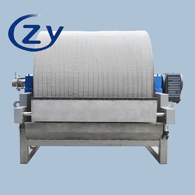 Durable Industrial Rotary Drum Vacuum Filter - Starch (Potato/Corn/Cassava) & Large-Scale Food Use