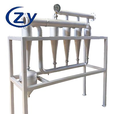 Tuber Starch-Specific Desander with Low-Loss Solid-Liquid Separation 