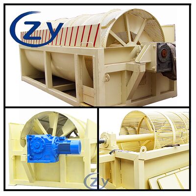 Automatic Rotary Cassava Peeler with High-Performance Desliming and Cleaning System