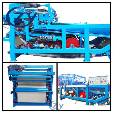 Continuous Operation Belt Dehydration Filter for Cassava Fiber Dehydration in Starch Production