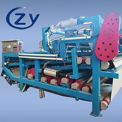 Industrial Grade Belt Dehydration Filter Specialized for Cassava Fiber Dewatering in Starch Processing