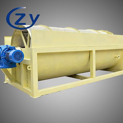 Food-Grade Stainless Steel Rotary Cassava Peeler with Countercurrent Peeling Process for Industrial Starch Production