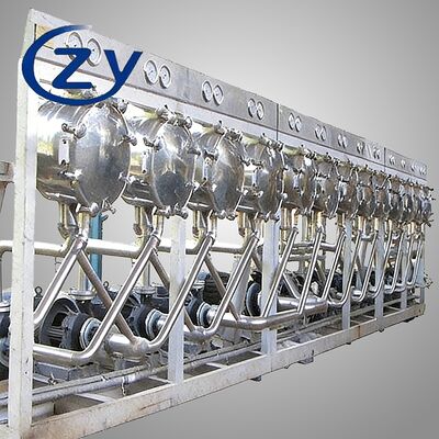 Energy Efficient Multicyclone Separator with Stable Flow for Starch Production Workshop
