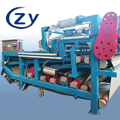 Food-Grade Belt Dehydration Filter with 4t/h Capacity and Energy-Saving Design for Cassava Fiber Dewatering