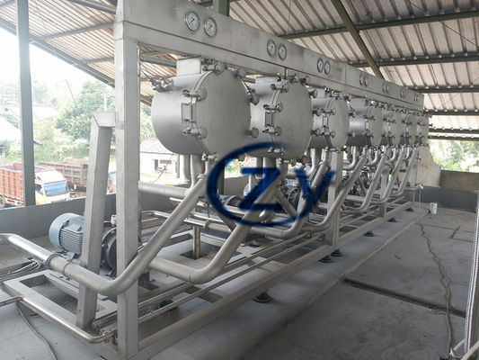 Cassava Flour Processing Plant Fully Automatic Operation Large Output