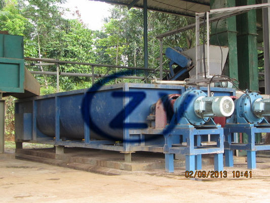 Large Capacity Cassava Starch Production Line Stir Paddle Rotary Washing For Food Industry