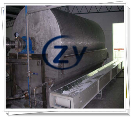 Sweet Potato Starch Vacuum Rotary Drum Filters Stainless Steel 304 Low Consumption