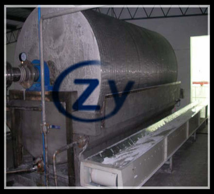 Low Consumption Rotary Drum Vacuum Filter For Rice Starch Dewatering