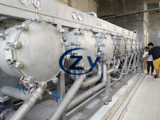 Washing SS304 30kw 20t/H Cassava Starch Hydrocyclone
