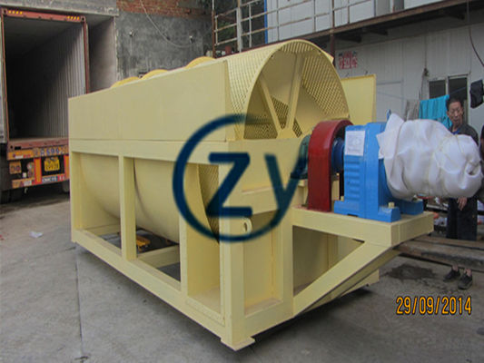 Countercurrent 15kw Sweet Potato Starch Machine 20t/H Rotary Drum Washer