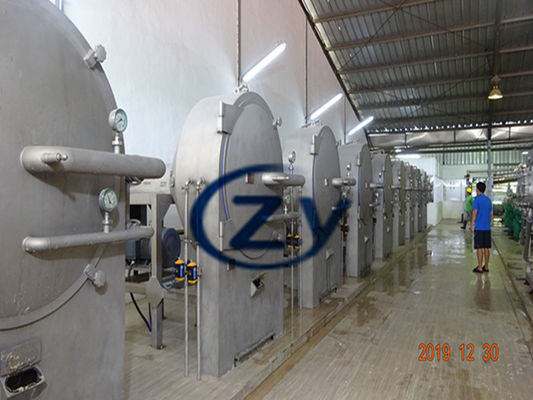 Extraction Sweet Potato Starch Processing Machine 30kw Centrifugal Sieve