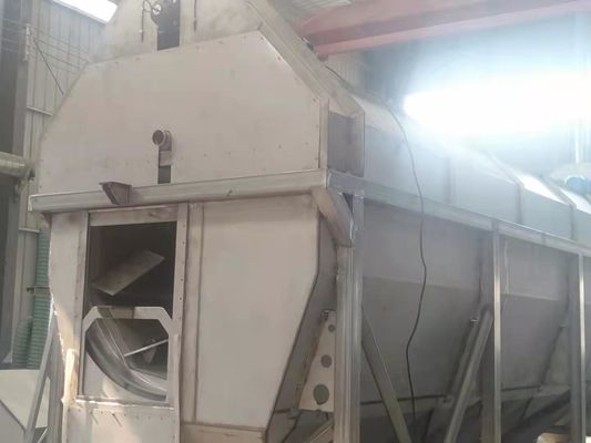 Carbon Steel Fresh Potato Rotary Washing Machine 20t/H 15kw
