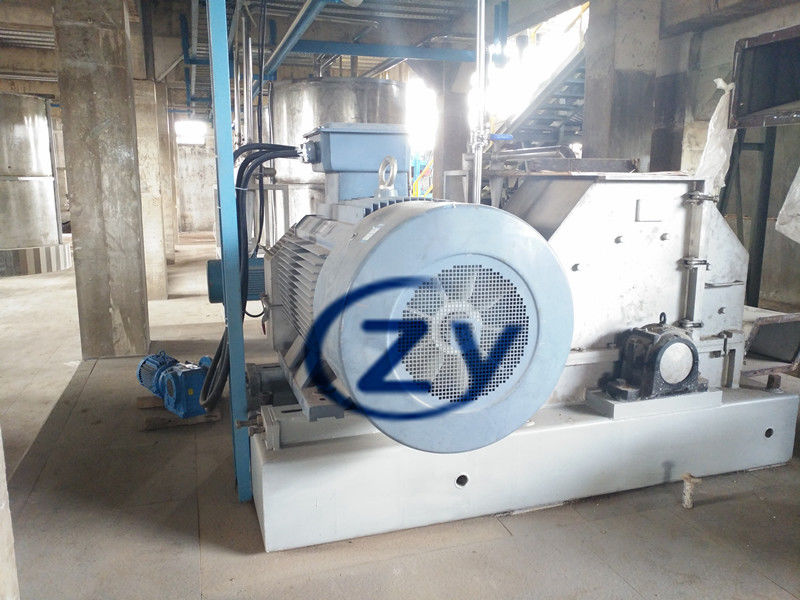 Silver White Fresh Cassava Hammer Mill For High Capacity 2000kg/h Or Above
