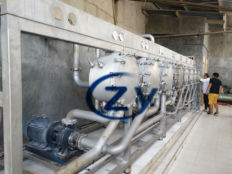 75kw Motor Starch Multicyclone Counter Current Washing System