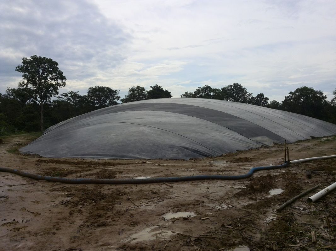UV Resistance Hdpe Geomembrane Liner Pond Liner For Biogas Storage Pool