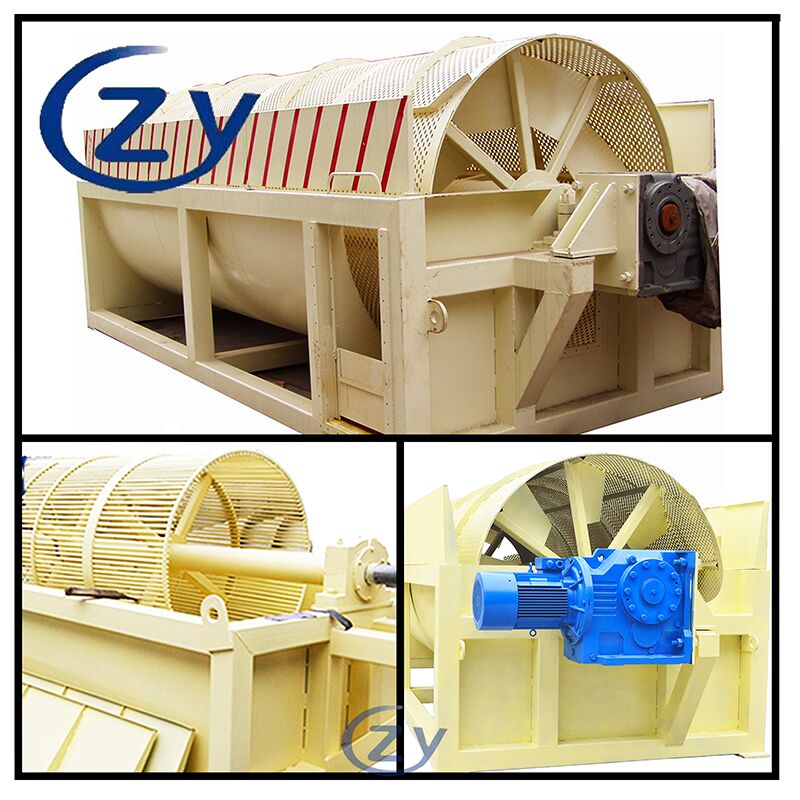 Fully Automatic Industrial Rotary Peeler for Continuous Cassava Cleaning and Mud Separation
