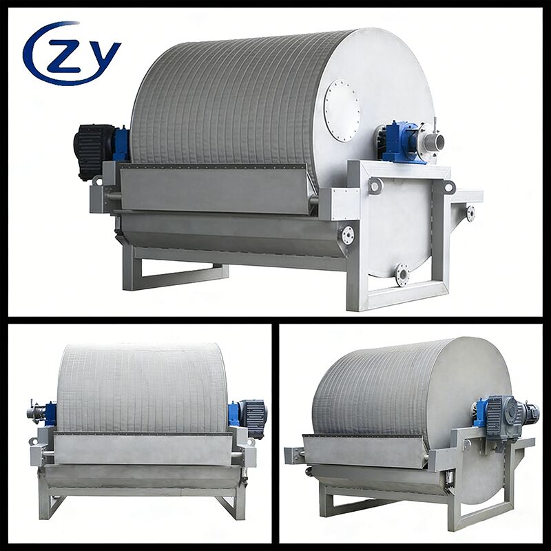 Industrial Vacuum Filter with Intelligent Control for Stable and Efficient Dewatering Process