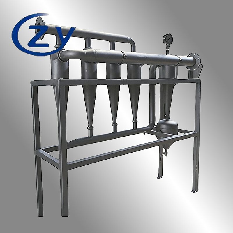 Cassava Starch Desanding Separation Equipment Centrifugal Cyclone Desander Special for Tuber Starch Slurry Purification