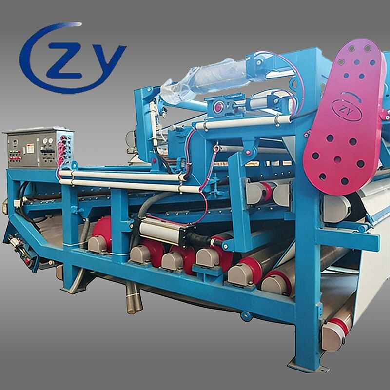 Energy-Saving Belt Solid-Liquid Separation Dewatering Machine with 4t/h Fiber Capacity for Continuous Operation