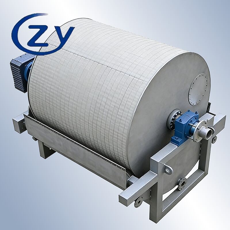 Low Noise Stainless Steel SS304 Vacuum Filter with 2-8t/h Capacity for Starch Dewatering