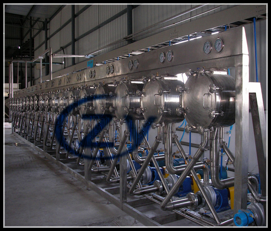 Full Stainless Steel Starch Making Machine Hydro Cyclone Unit Different Capacity