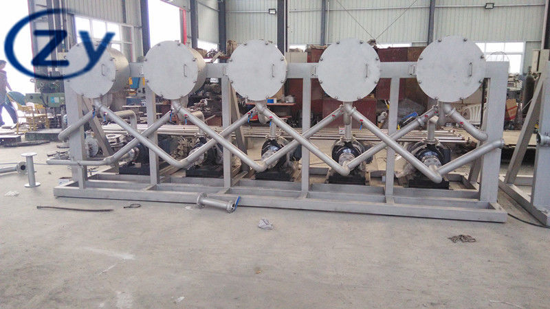Refining Cassava Starch Processing Equipment Stainless Steel 304 Multicyclone