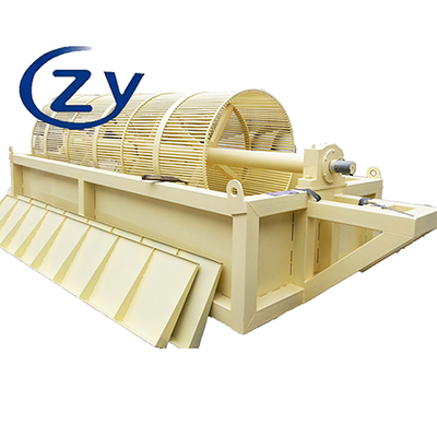 Heavy-Duty Food-Grade Rotary Peeler Stainless Steel Body Cassava Potato Tuber Peeling