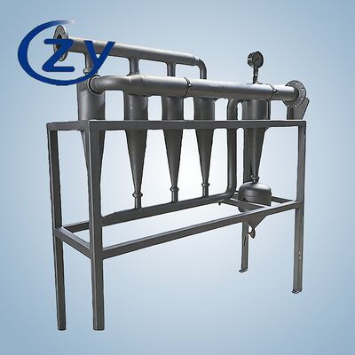 SS304 Stainless Steel Desander with No Moving Parts and 10t/h Capacity for Starch Slurry Sand Removal