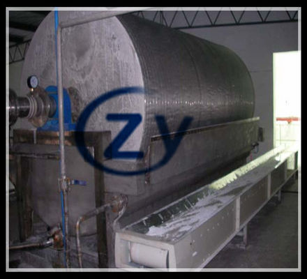 ZY Brand Potato Cassava Dewatering Machine Vacuum Filters Four Kw Power
