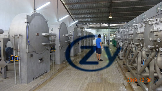 Refining Tapioca Starch Machine 45kw Centrifugal Sieving White Color